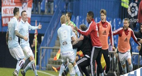 بالفيديو.. سيلتا فيجو يقهر اتليتكو ويتأهل لنصف نهائي كأس اسبانيا